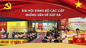 Đại hội đảng bộ các cấp những vấn đề đặt ra