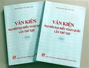 Ra mắt Bộ sách Văn kiện Đại hội đại biểu toàn quốc lần thứ XIII