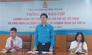 Thủ tướng Chính phủ sẽ gặp gỡ, đối thoại với công nhân lao động cả nước