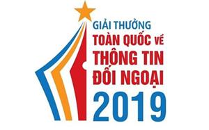 Giải thưởng toàn quốc về thông tin đối ngoại năm 2019