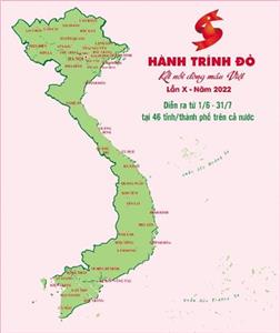 46 địa phương tham gia Hành trình Đỏ 2022