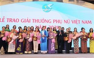 TRỰC TIẾP: Lễ trao Giải thưởng Phụ nữ Việt Nam và Cuộc thi Phụ nữ khởi nghiệp năm 2021