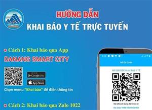 Đà Nẵng: Du khách mắc COVID-19 sẽ khai báo, nhận kết quả trực tuyến