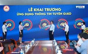 Khai trương Ứng dụng Thông tin Tuyên giáo trên điện thoại