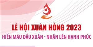 Lễ hội Xuân hồng 2023: Hiến máu đầu Xuân - Nhân lên hạnh phúc