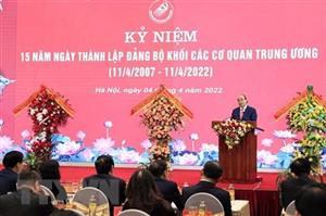 Nâng cao hơn nữa chất lượng hoạt động của Đảng bộ Khối các cơ quan Trung ương