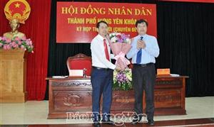 Thành phố Hưng Yên có tân Chủ tịch, Phó Chủ tịch UBND thành phố