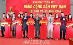 Trưng bày chuyên đề “Đảng Cộng sản Việt Nam – Đại hội và thành quả”