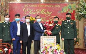 Đồng chí Bí thư Tỉnh ủy Đỗ Tiến Sỹ chúc Tết một số cơ quan, đơn vị