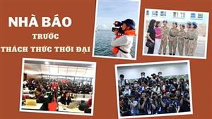 Nhà báo trước thách thức thời đại