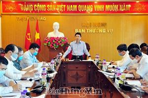 Kiểm tra việc lãnh đạo, chỉ đạo, triển khai thực hiện công tác tổ chức đại hội đảng bộ các cấp nhiệm kỳ 2020 – 2025 tại thị xã Mỹ Hào