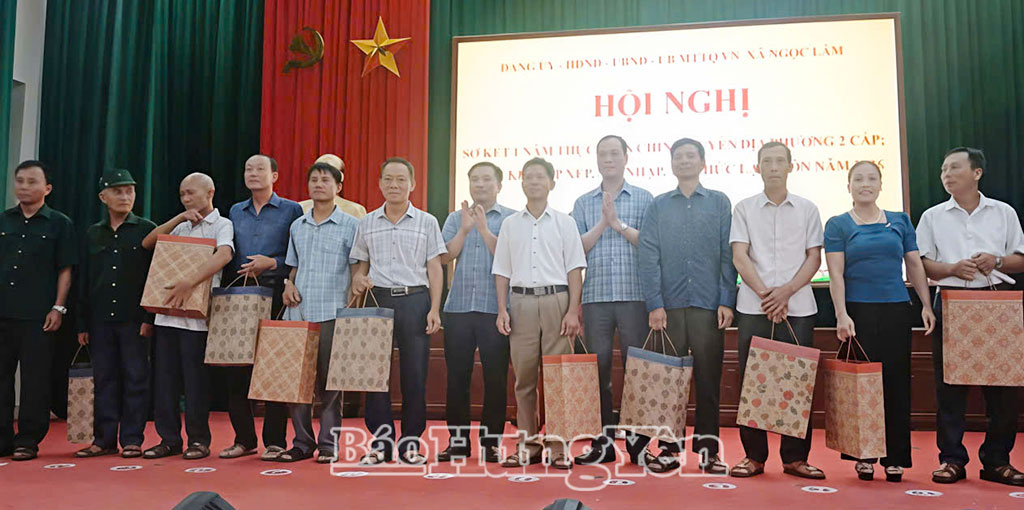 Xã Ngọc Lâm: Sau sắp xếp còn 12 thôn, giảm 14 thôn