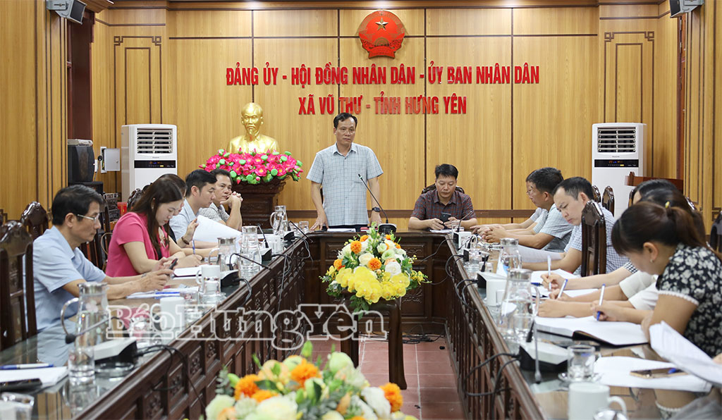 Kiểm tra công tác quản lý nhà nước về an toàn thực phẩm tại 2 xã Vũ Thư và Phụ Dực