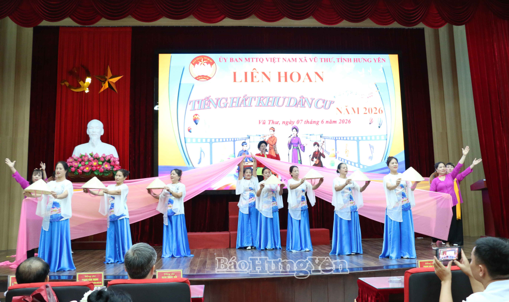 Xã Vũ Thư: Liên hoan “Tiếng hát khu dân cư” năm 2026