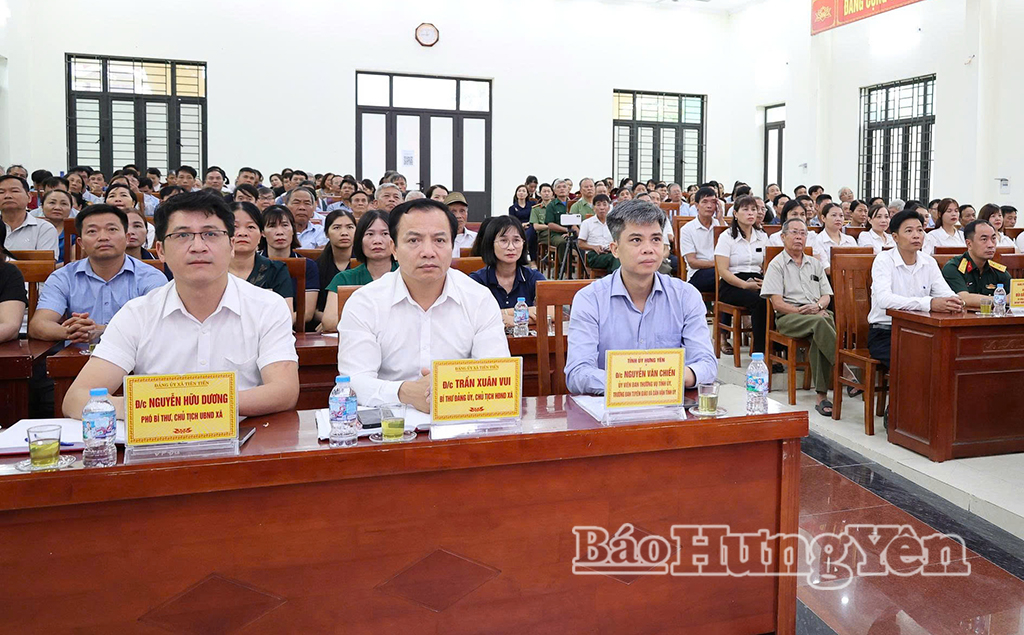 Đảng bộ xã Tiên Tiến: Sơ kết công tác xây dựng Đảng 6 tháng đầu năm 2026