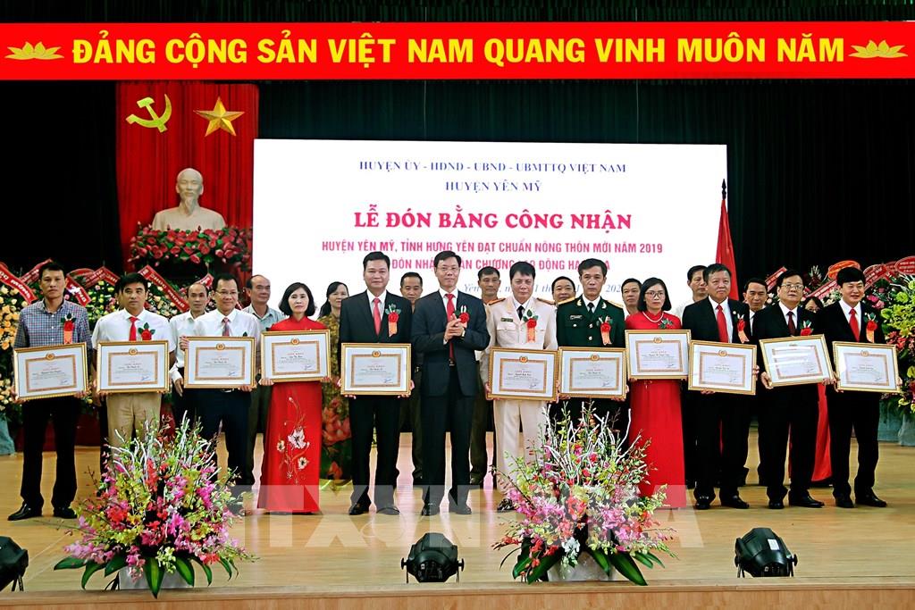 Xã Nghĩa Hiệp, huyện Yên Mỹ huy động tốt nguồn lực đầu tư cơ sở hạ tầng xây dựng nông thôn mới nâng cao, nông thôn mới kiểu mẫu