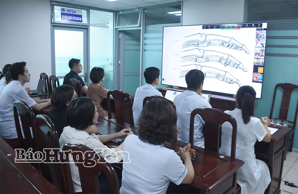 Bệnh viện Đa khoa Thái Bình: Ứng dụng công nghệ thông tin vào công tác khám, chữa bệnh từ xa
