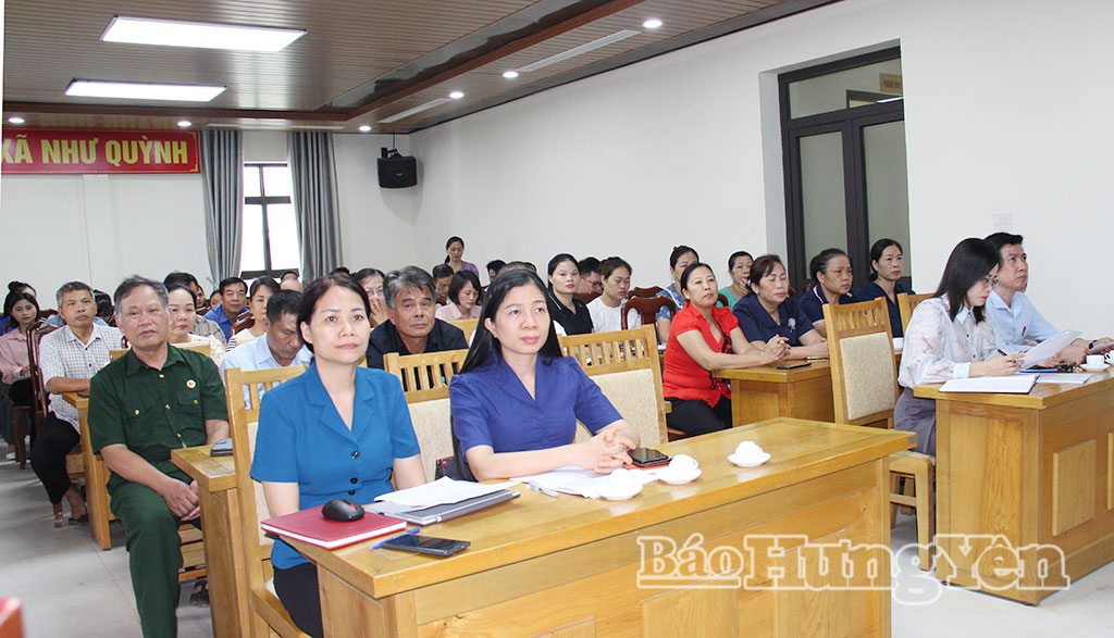 Diễn đàn “Tháng nghe dân nói” năm 2026 ở xã Như Quỳnh