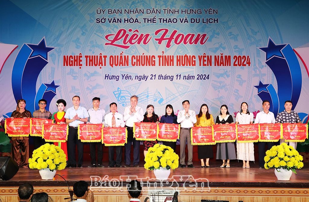 Liên hoan nghệ thuật quần chúng tỉnh Hưng Yên năm 2024