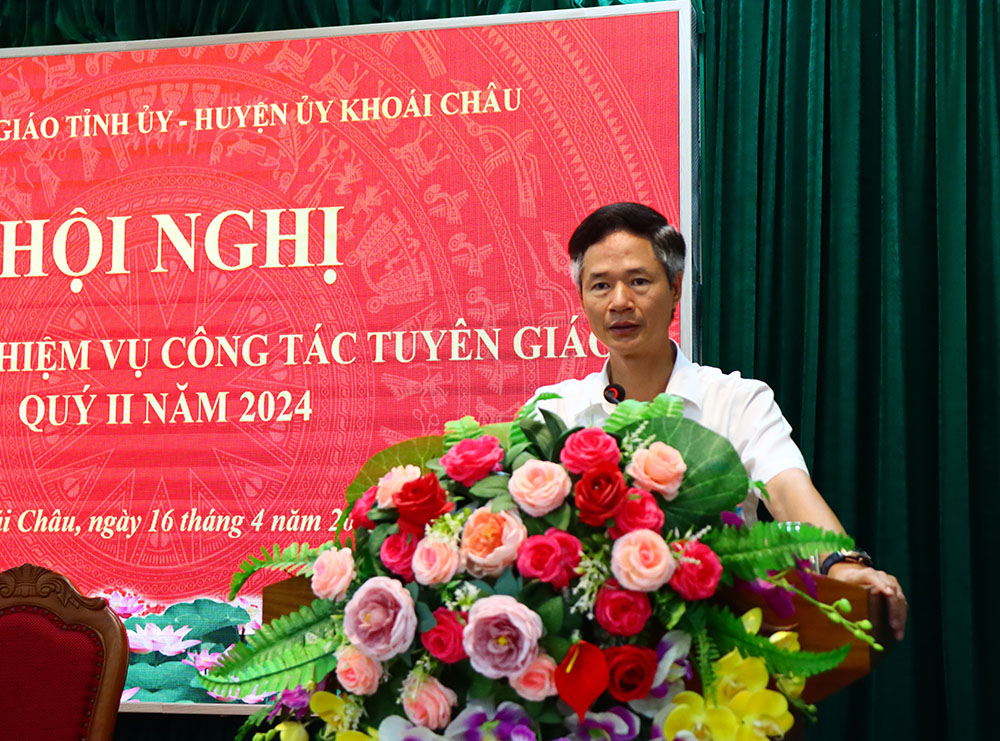 Hưng Yên: Triển khai Công tác tuyên giáo Quý II năm 2024