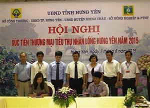 Hội nghị xúc tiến thương mại tiêu thụ nhãn lồng Hưng Yên năm 2015