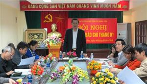 Hưng Yên: Giao ban công tác báo chí tháng 01.2018