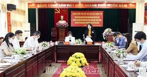 Đoàn kiểm tra số 136 của Bộ Chính trị kiểm tra việc lãnh đạo, chỉ đạo nghiên cứu, học tập, quán triệt, tuyên truyền Nghị quyết Đại hội XIII của Đảng tại tỉnh