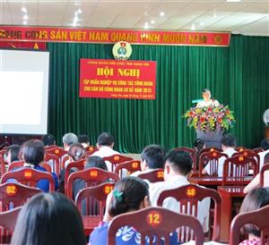 Công đoàn viên chức tỉnh tập huấn nghiệp vụ cho cán bộ công đoàn cơ sở