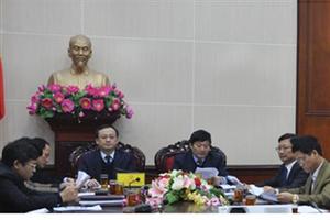 Hội nghị trực tuyến triển khai nhiệm vụ phát triển kinh tế- xã hội năm 2016