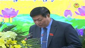 Bài phát biểu khai mạc Kỳ họp thứ năm HĐND tỉnh khoá XVI, nhiệm kỳ 2016 – 2021 của đồng chí Đỗ Xuân Tuyên, Phó Bí thư Thường trực Tỉnh ủy, Chủ tịch HĐND tỉnh