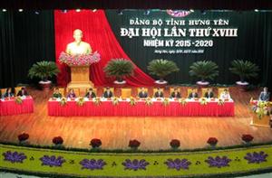 Khai mạc phiên trù bị Đại hội Đảng bộ tỉnh Hưng Yên lần thứ XVIII
