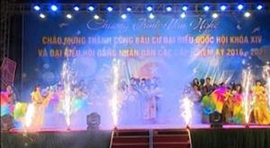 Văn nghệ chào mừng thành công cuộc bầu cử đại biểu Quốc hội và đại biểu HĐND các cấp