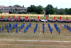 Huyện Phù Cừ: Khai mạc Hội khỏe Phù Đổng năm 2016