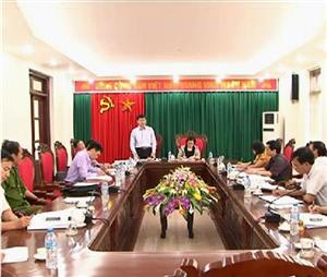 Kiểm tra công tác chuẩn bị cho đại hội Đảng ở Phù Cừ, Văn Giang