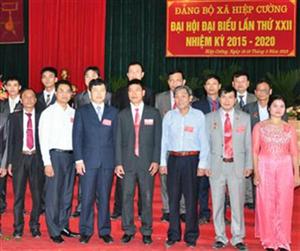 Đại hội nhiệm kỳ 2015-2020 Đảng bộ xã Hiệp Cường