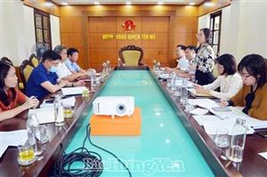 Giám sát quá trình chuyển mục đích sử dụng đất trồng lúa và sử dụng đất để thực hiện dự án tại huyện Yên Mỹ