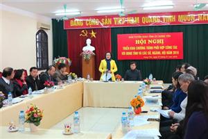 Ban Tuyên giáo Tỉnh ủy: triển khai chương trình phối hợp năm 2016