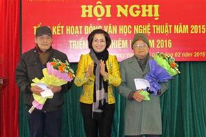 Triển khai công tác Hội VHNT năm 2016