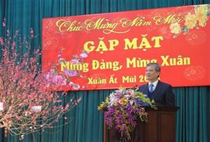 Ban Thường vụ Tỉnh ủy gặp mặt các đồng chí nguyên lãnh đạo tỉnh nhân kỷ niệm 85 năm Ngày thành lập Đảng