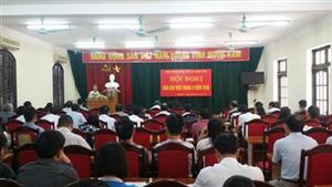 Hội nghị báo cáo viên tháng 9/2016