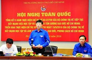 Trung ương Đoàn TNCS Hồ Chí Minh: Tổng kết 5 năm thực hiện Chỉ thị 03 - CT/TW; triển khai thực hiện Chỉ thị số 05 - CT/TW của Bộ Chính trị