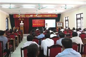 Ban Tuyên giáo Tỉnh ủy: Tổ chức Hội nghị báo cáo viên tháng 8/2015