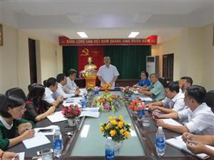 Đồng chí Bí thư Tỉnh ủy làm việc với Ban Tuyên giáo Tỉnh ủy