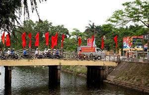 Phù Cừ ra quân tuyên truyền, cổ động cho ngày bầu cử