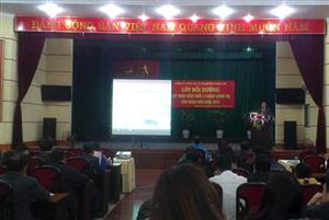 Đảng ủy khối các cơ quan tỉnh: Bồi dưỡng cập nhật kiến thức LLCT cho đảng viên năm 2015