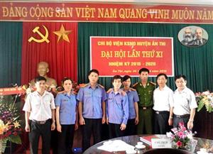 Đại hội Chi bộ Viện kiểm sát nhân dân huyện Ân Thi khóa XI nhiệm kỳ 2015 – 2020