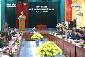 Bộ Chỉ huy Quân sự tỉnh Hưng Yên gặp mặt các cơ quan báo chí