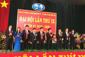 Đại hội Đảng bộ trường cao đẳng nghề Kinh tế - Kỹ thuật Tô Hiệu Hưng Yên lần thứ IX, nhiệm kỳ 2015-2020