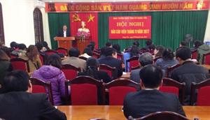 Hội nghị Báo cáo viên cấp tỉnh tháng 11/2017