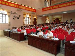 Huyện ủy Phù Cừ: Tổ chức Hội nghị học tập, quán triệt, triển khai thực hiện Nghị quyết Đại hội XII của Đảng